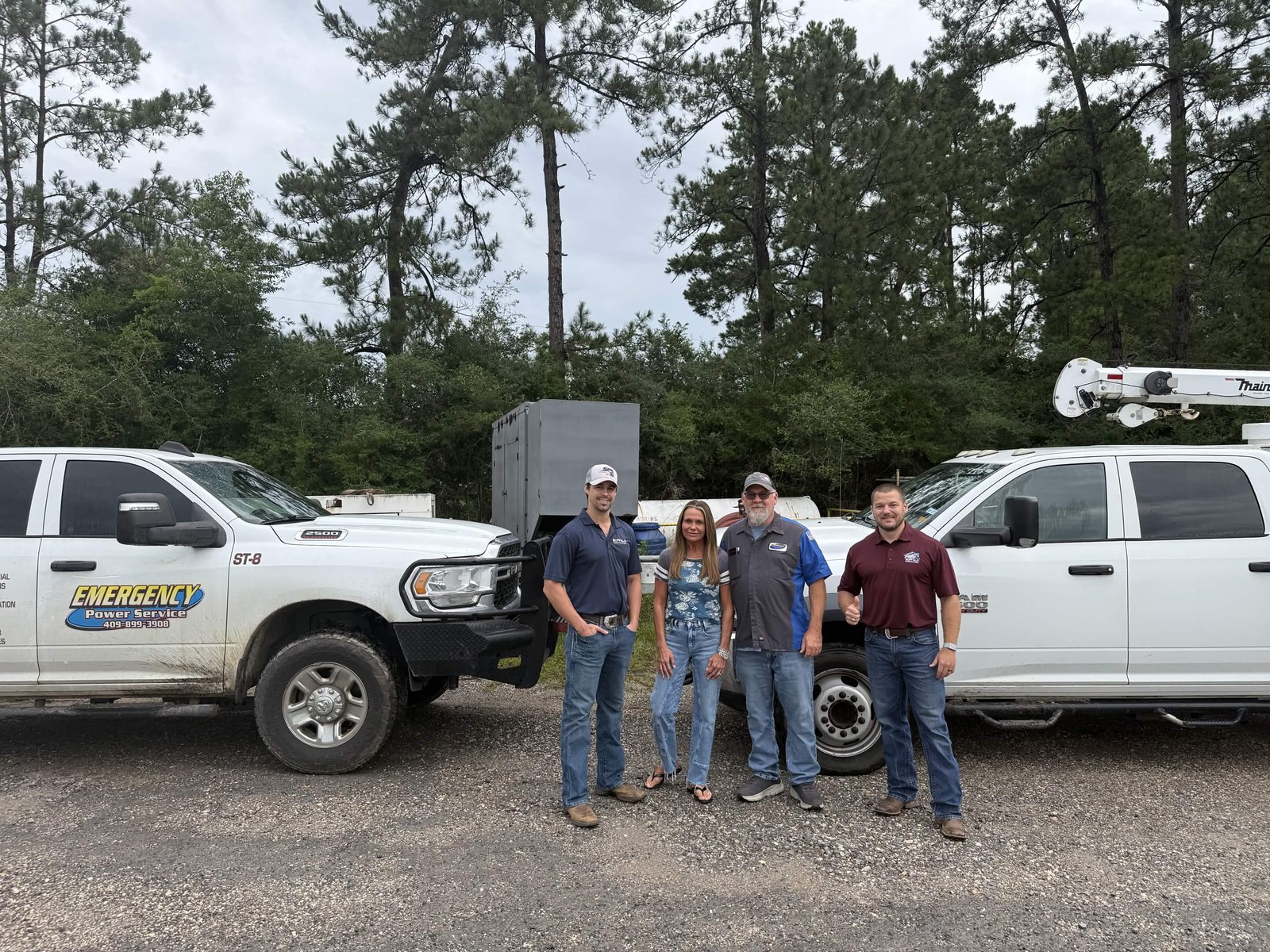 Emergency Power Service team in Beaumont, Texas